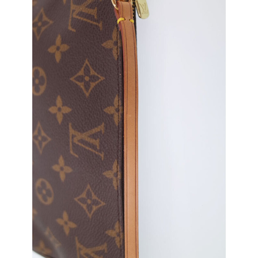 Louis Vuitton Monogram Leather Brown Pochette Accessoires Accessory Pouch - Picture 4 of 5